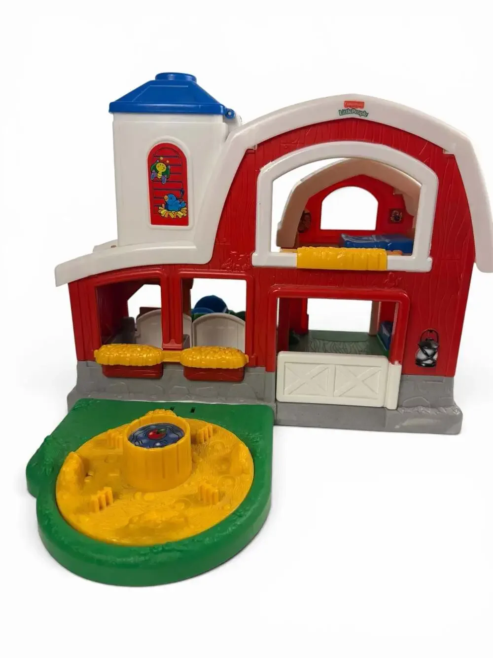 Fisher-Price Little People Animal Sounds Farm Barn (2004 Model B8343)